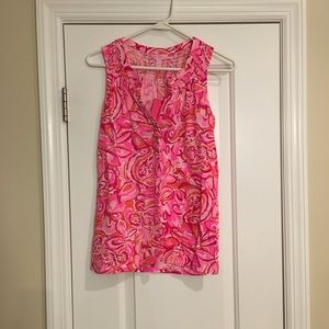 NEW Lilly Pulitzer Essie tank top.